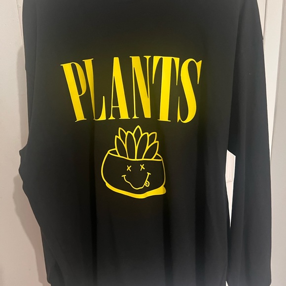 Good Plants Smiley Longsleeve tee - Picture 4 of 4